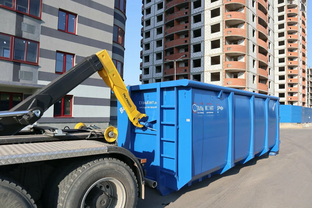 Аренда контейнера для мусора в Сосновом Боре в октябре