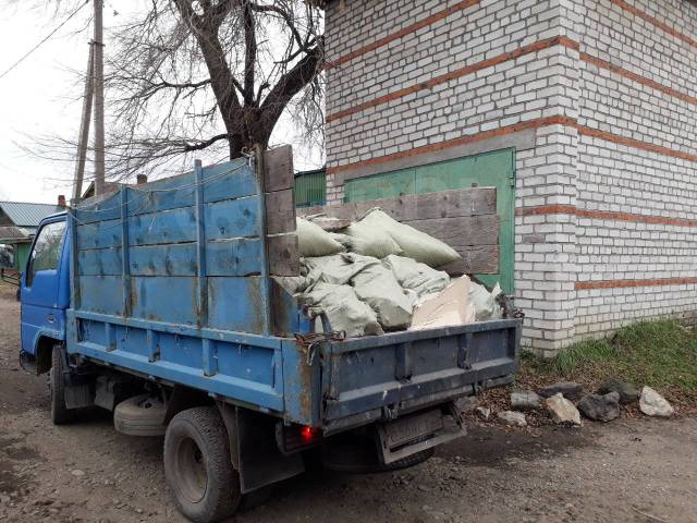 Вывоз мусора грузовым фургоном 3 тонны с утилизацией отходов в Сосновом Боре в октябре