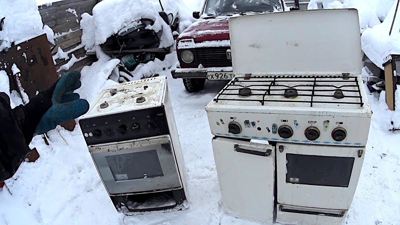 Вывоз газовых плит с утилизацией в Сосновом Боре в октябре
