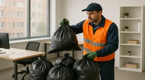 Уборка и вывоз мусора после мероприятий в Сосновом Боре в октябре